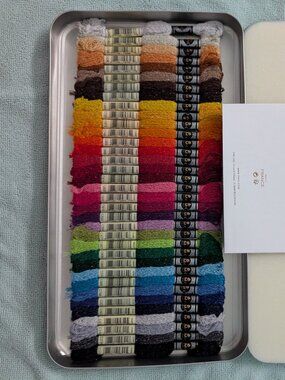 DMC Etoile sparkle embroidery thread New in Tin